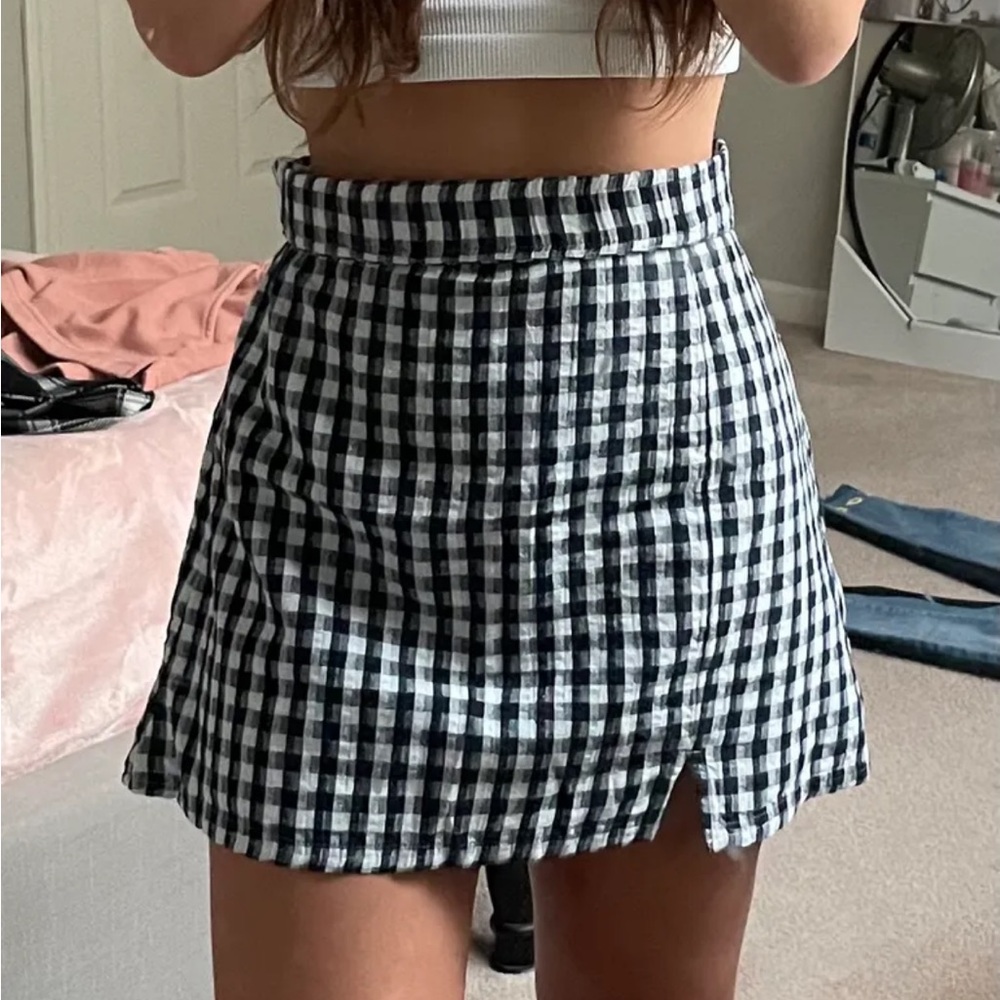 American Eagle Outfitters Black and White Skirt